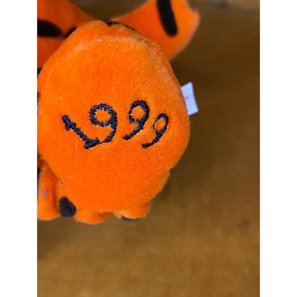 DISNEY POOH AS TIGGER - Mini Bean Bag 8" - NWT - 1999 - Winnie the Pooh Plush - Picture 6 of 8